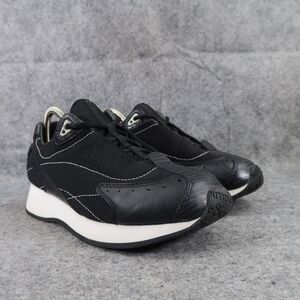 Simple Shoes Womens 7 Sneakers Fashion Lifestyle Leather Comfort Classic Black